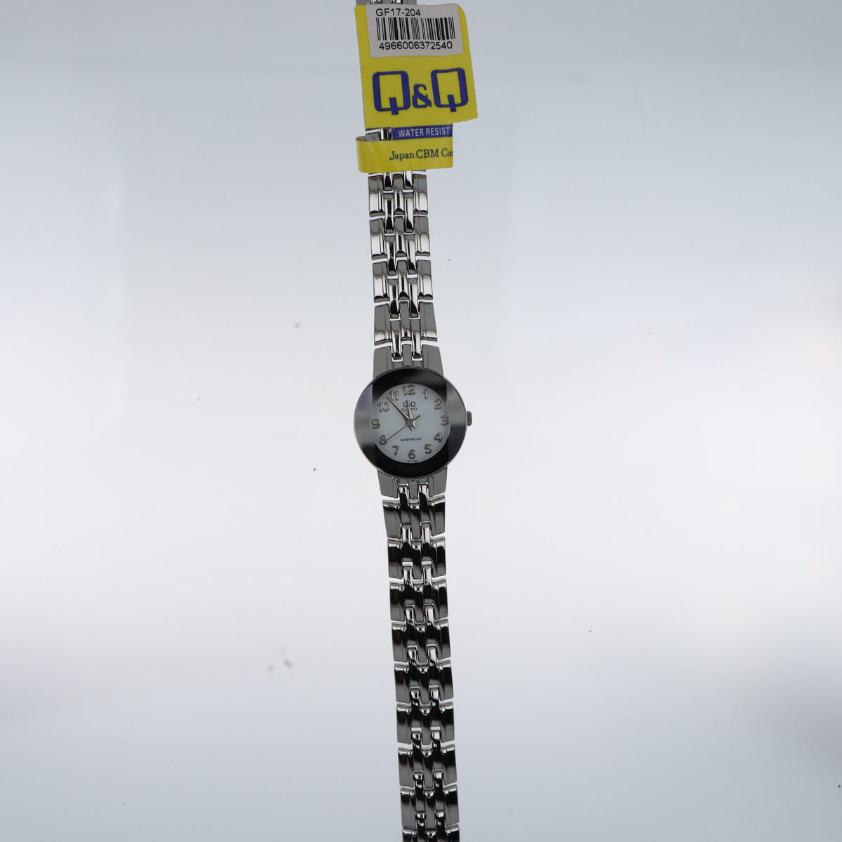 Q&Q Quartz GF17-204 – Orologio Donna Acciaio Silver Quadrante Madreperla
