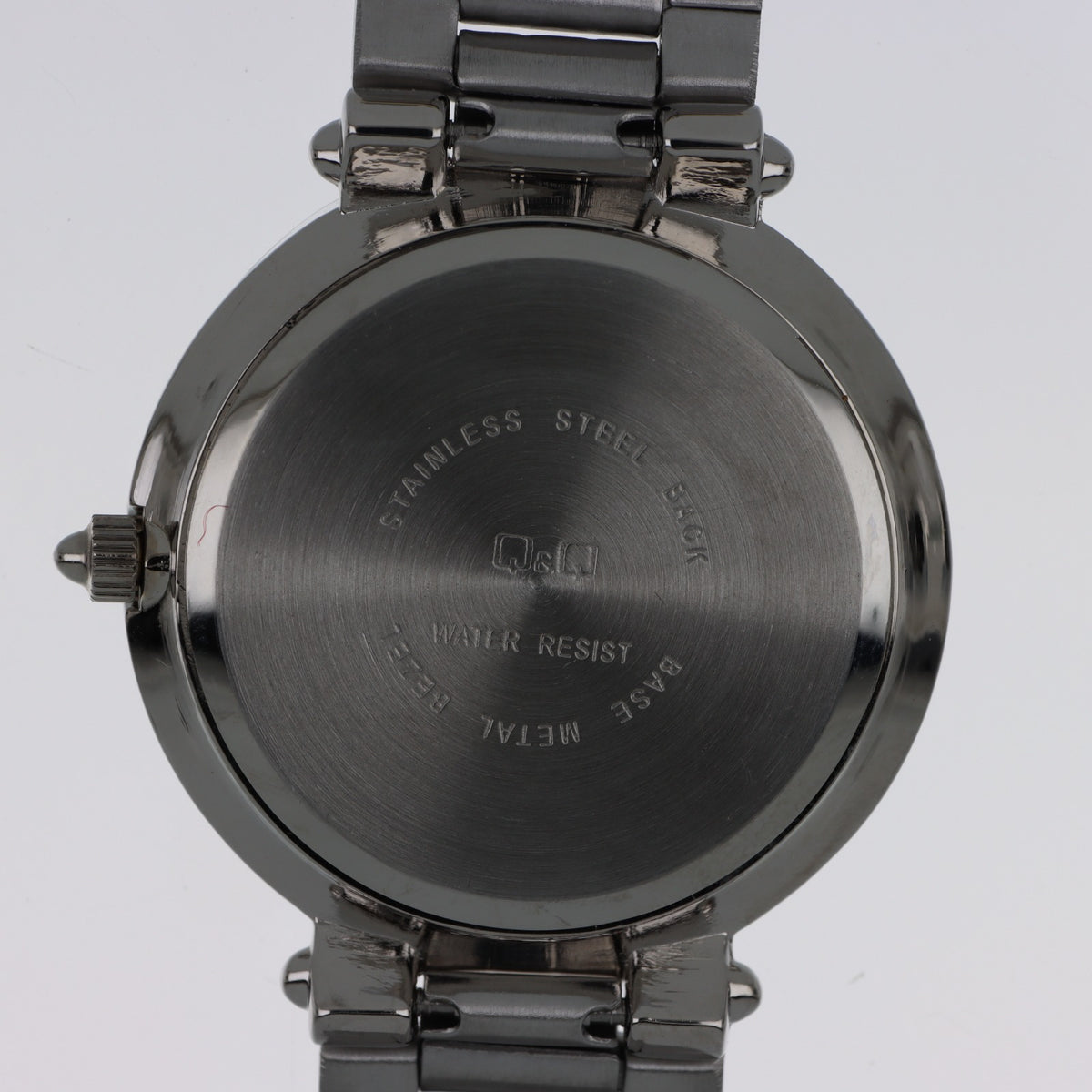 Q&Q Quartz VL18-205 – Orologio Uomo Acciaio Silver Quadrante Nero Full Luminescente