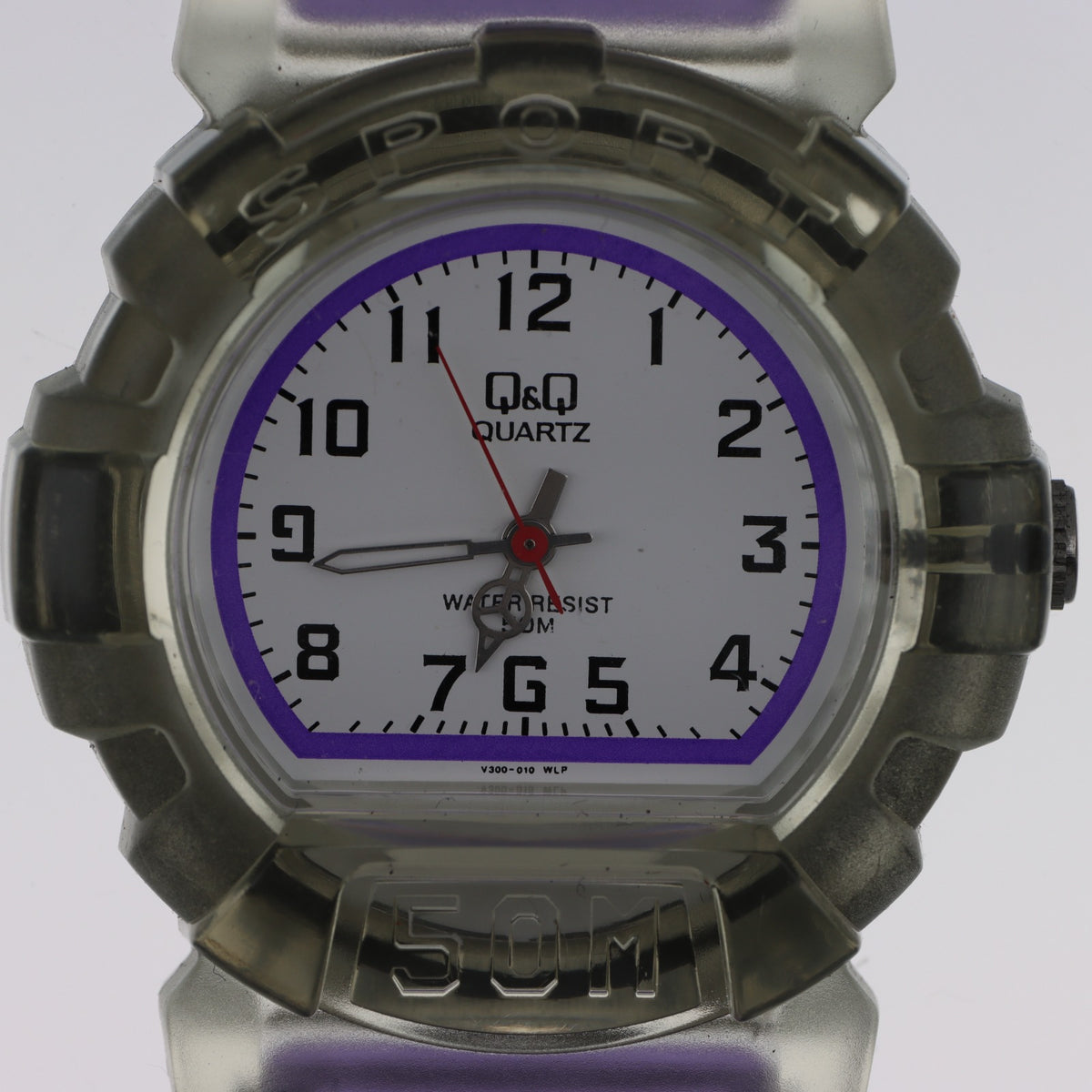 Q&Q Quartz V300-010 Sport – Orologio Subacqueo Lilla 50M Bambini e Ragazze