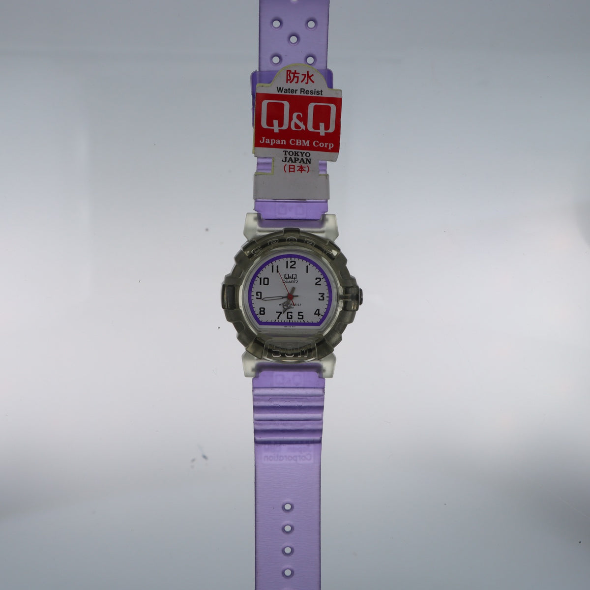 Q&Q Quartz V300-010 Sport – Orologio Subacqueo Lilla 50M Bambini e Ragazze
