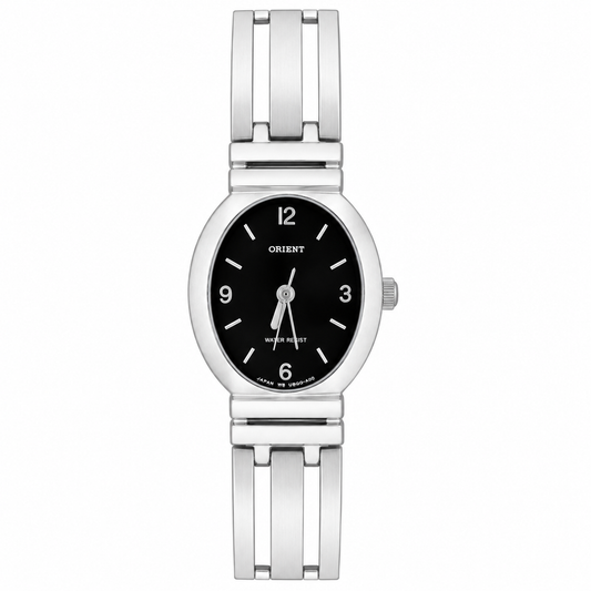 Orologio Orient UBGQ-A00 – Donna Quarzo Ovale Quadrante Nero