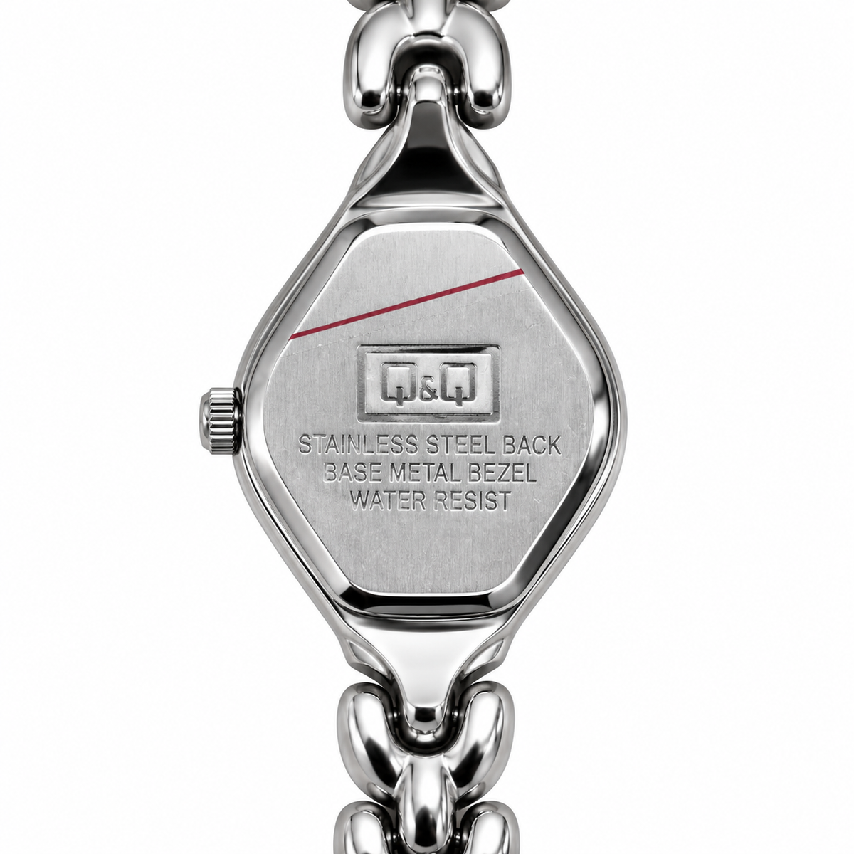 Q&Q orologio donna al quarzo con bracciale gioiello e cristalli