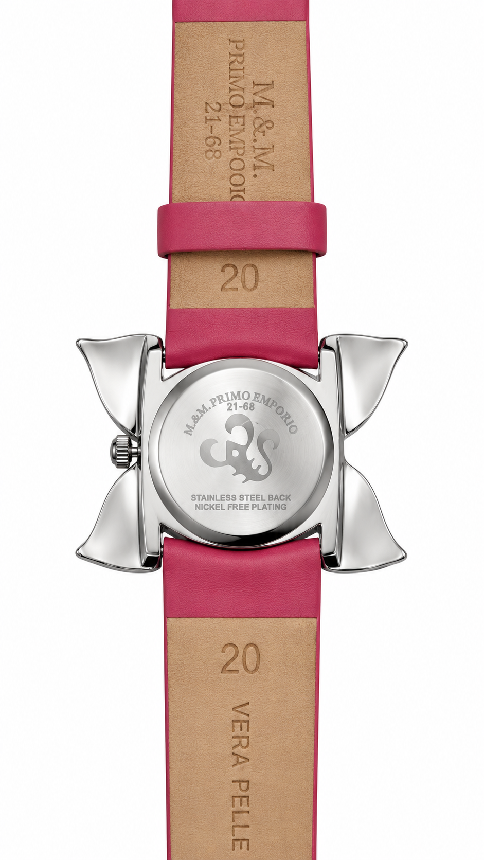 M&M Primo Emporio – Orologio Donna Fiore Cristalli Pavé Quarzo | 5 Colori