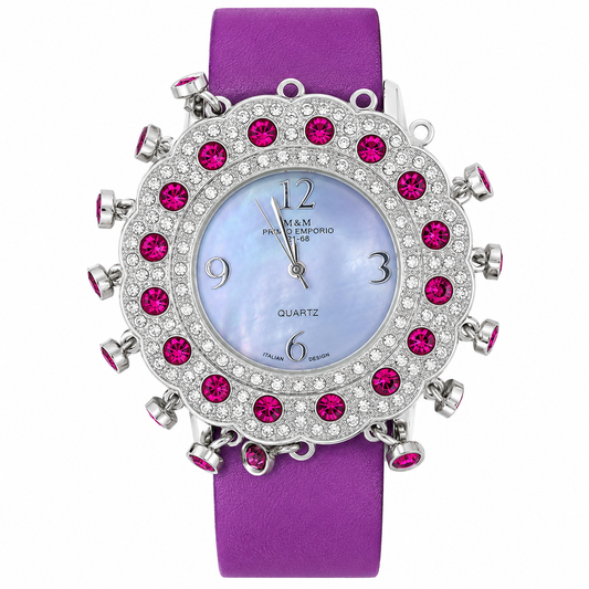 M&M Primo Emporio Orologio Donna Quarzo Strass