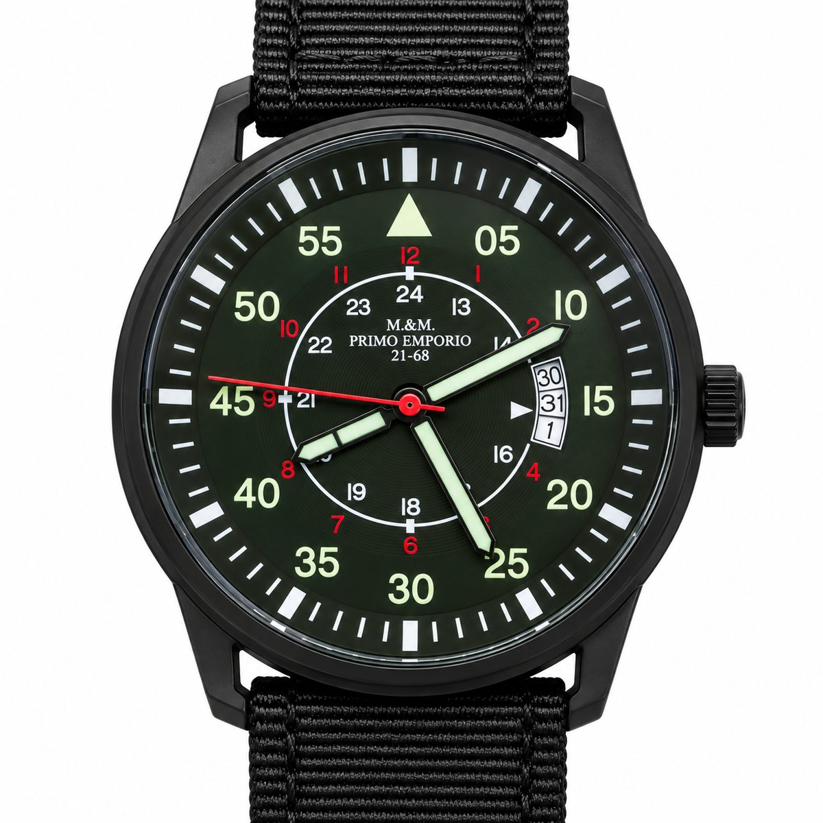 Orologio M&M Primo Emporio «Rotte Urbane» – Quadrante nero, bianco, verde o marrone