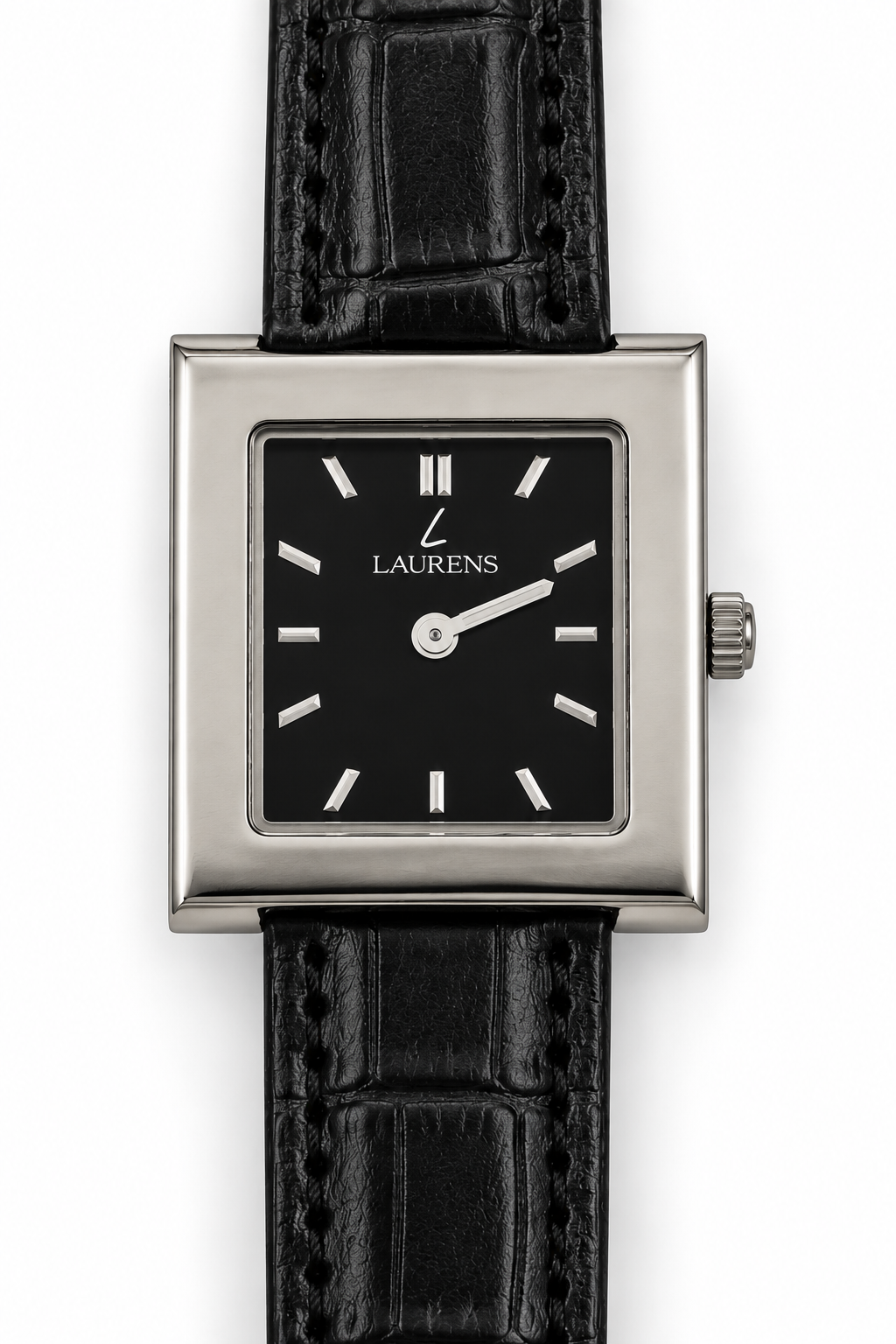 Laurens – Orologio Quadrato Quadrante Nero