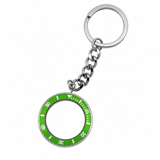 Portachiavi Ghiera Diver in Acciaio Inossidabile – Verde