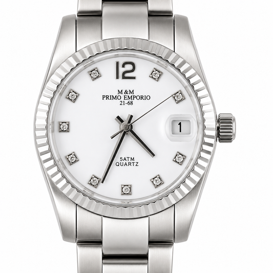 M&M Primo Emporio Orologio Donna Silver Quartz
