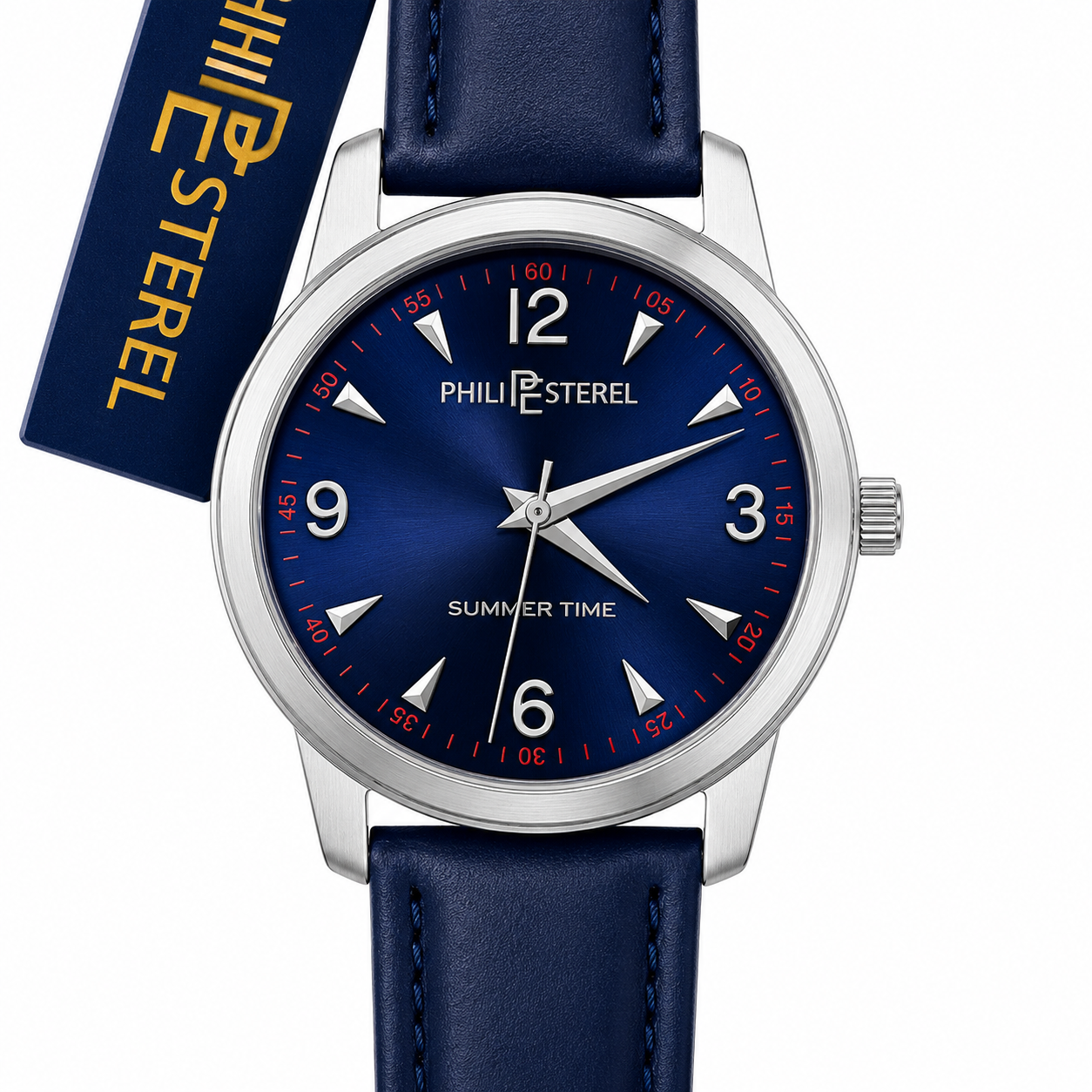 Philip Esterel Summer Time – Orologio Uomo Blue Dial