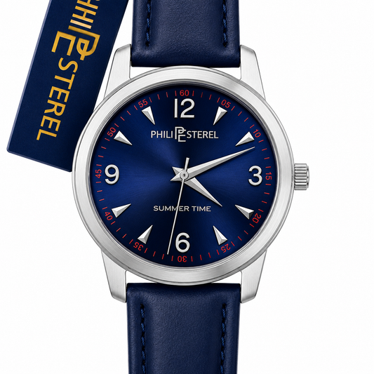 Philip Esterel Summer Time – Orologio Uomo Blue Dial