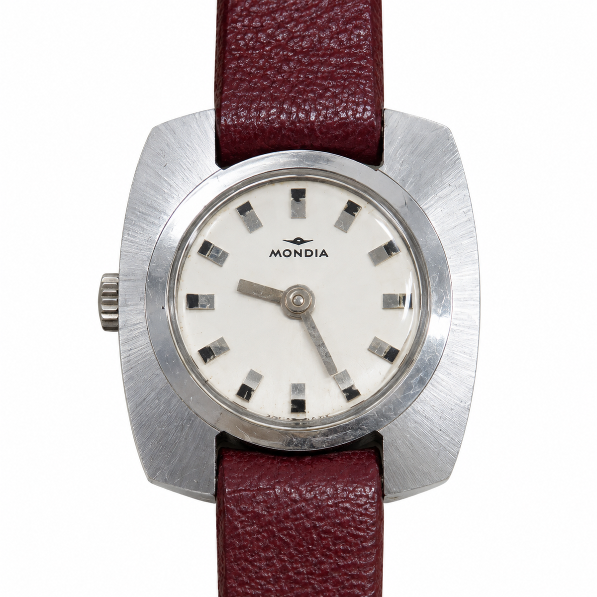 Orologio Mondia vintage quadrante bianco