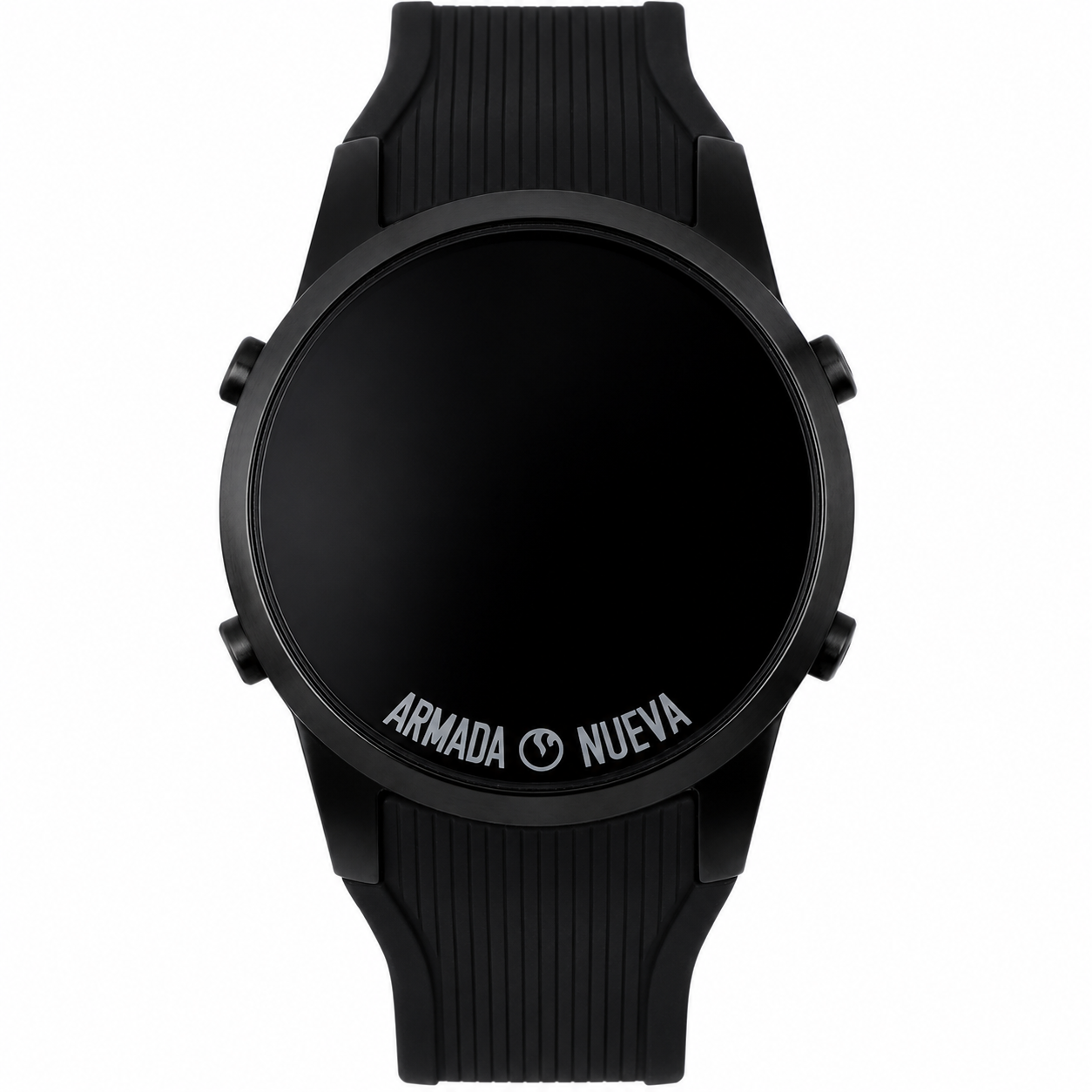 Armada Nueva orologio digitale total black display touch cinturino silicone nero