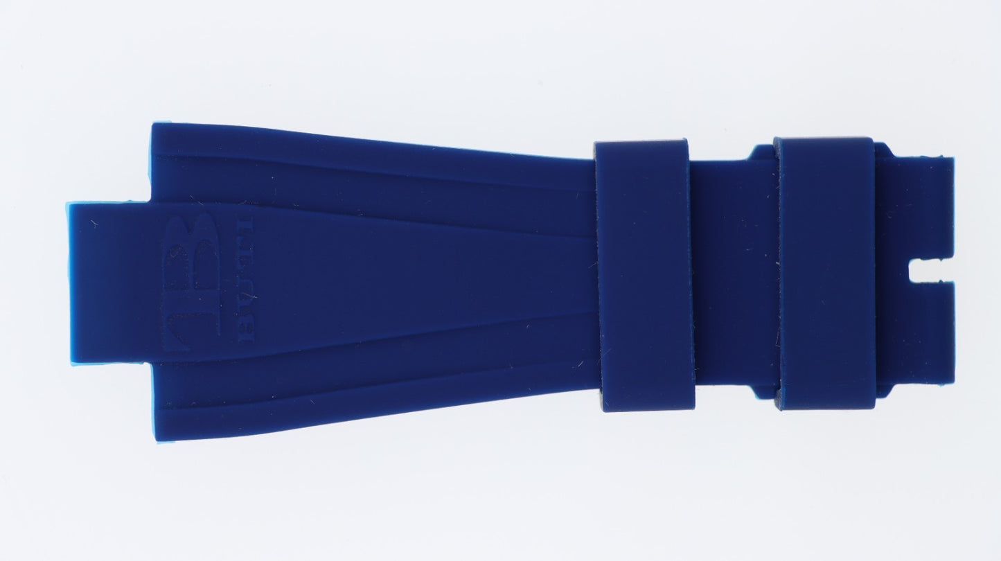 BUTI Yanick Cinturino in Gomma Blu Navy 15mm — Originale