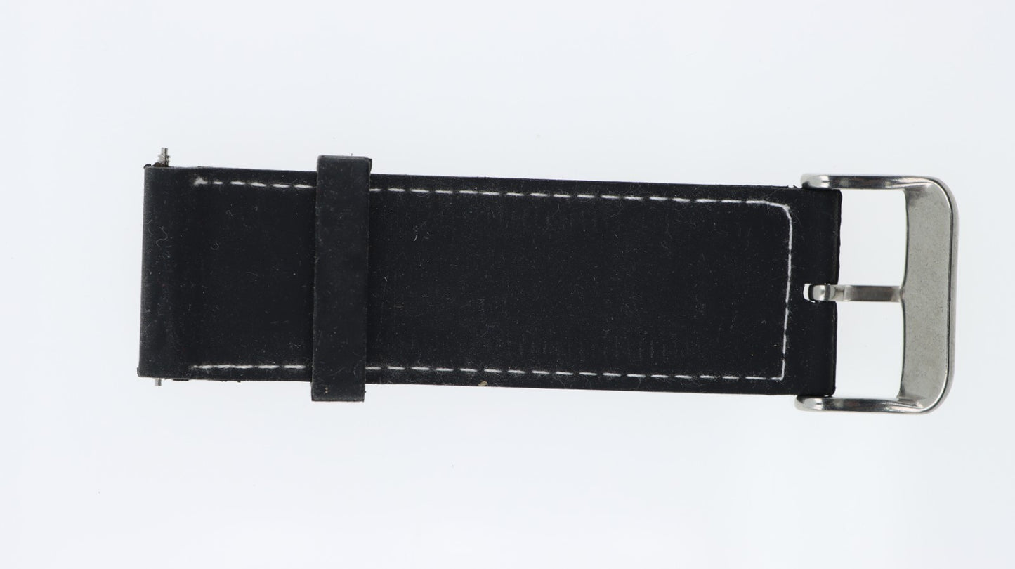 Cinturino 24mm Pelle Unisex Nero