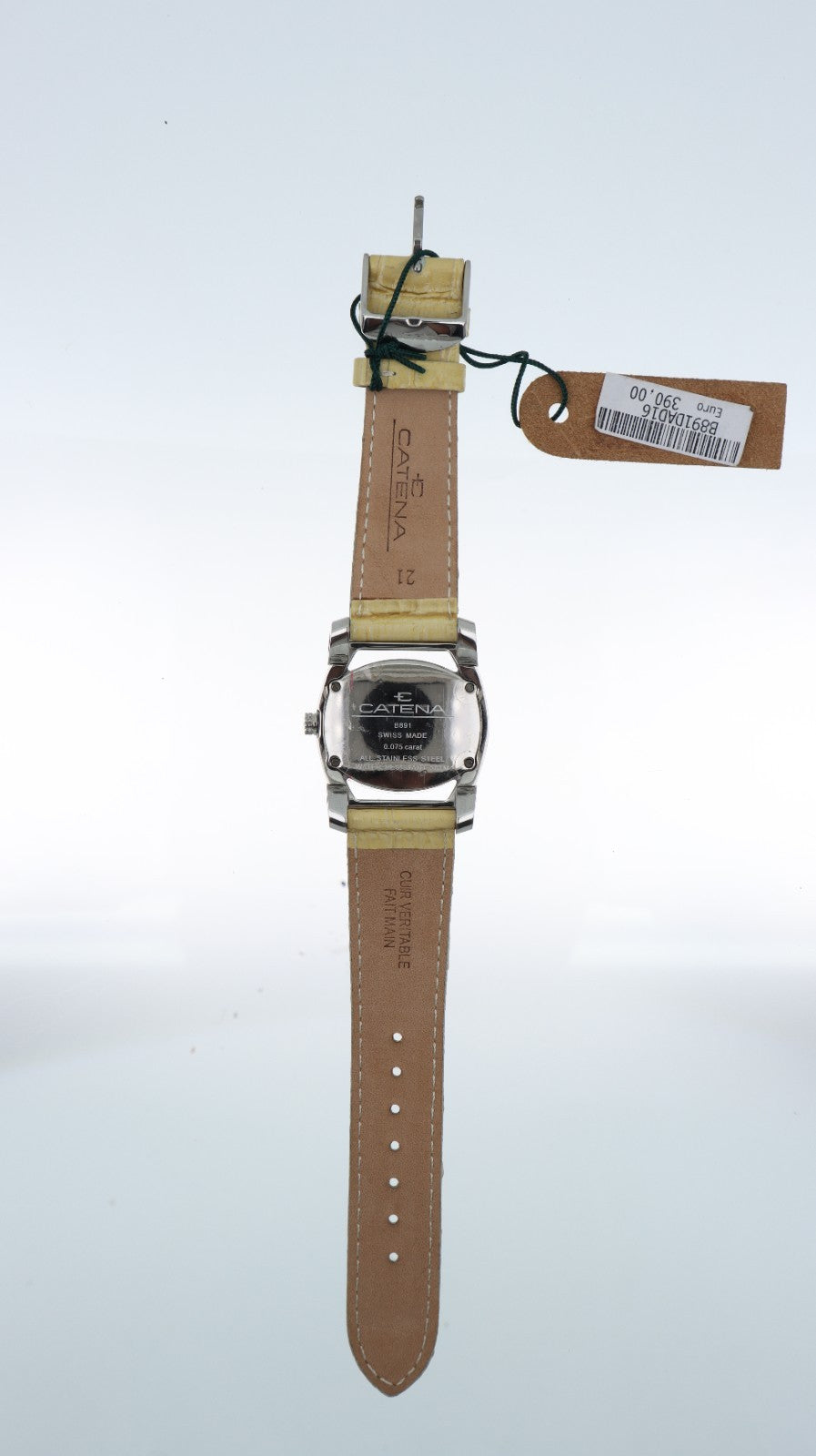 Orologio Catena B891 Swiss Made Donna Diamanti 0.075 ct — Lusso Autentico