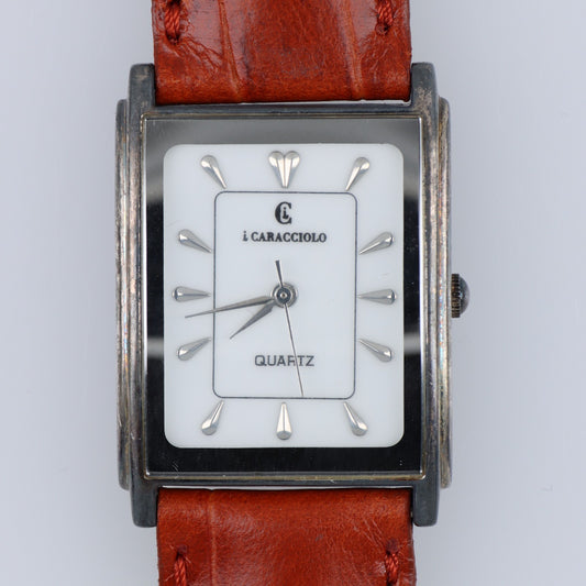 I Caracciolo Orologio Unisex Argento 925 Quarzo — Gioiello al Polso