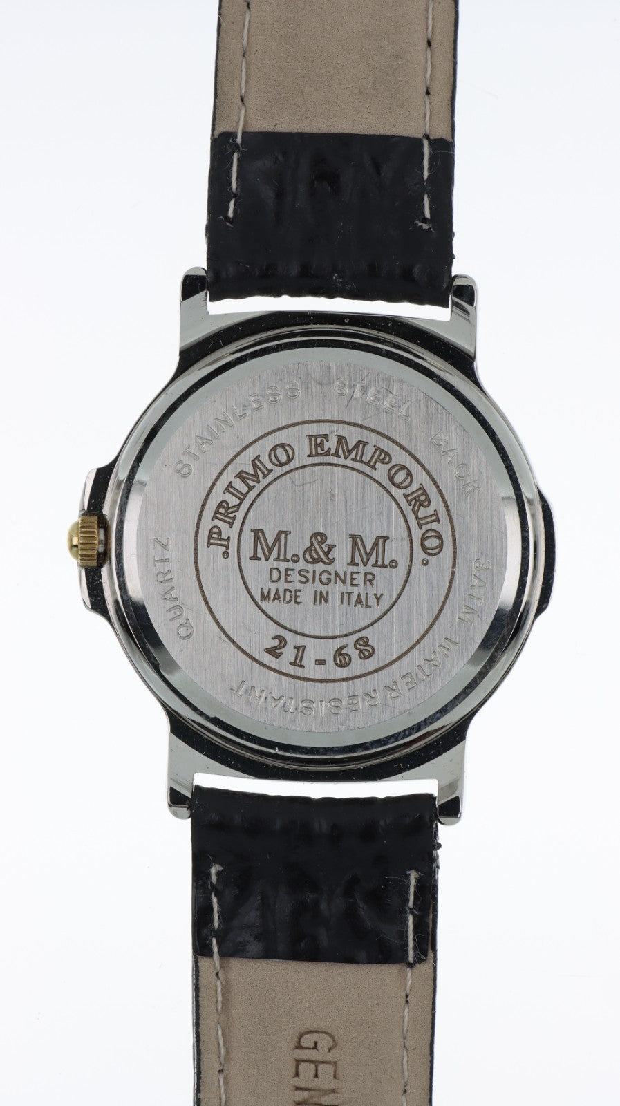 M&M Primo Emporio Orologio Uomo Quarzo Vintage