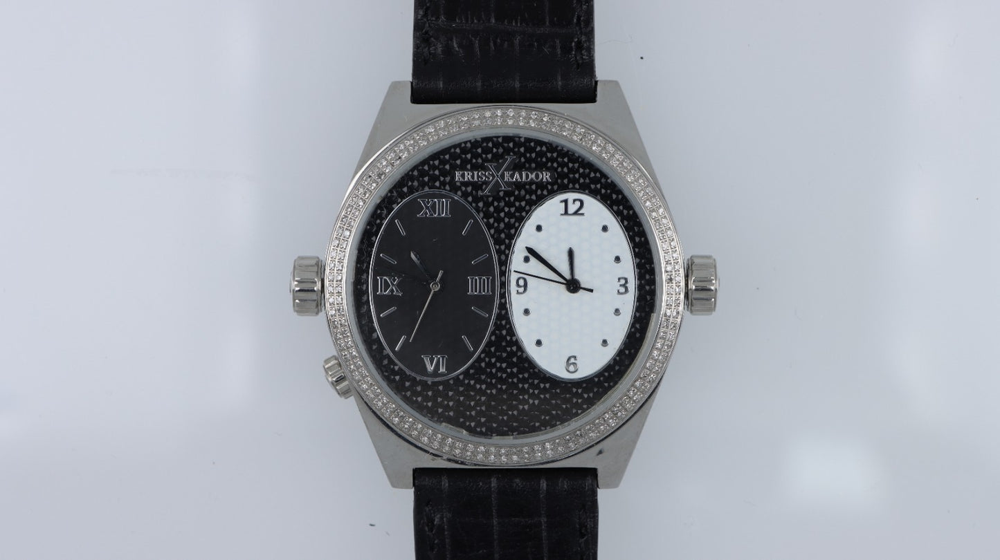 Kriss Kador Orologio Uomo Double Face Quarzo