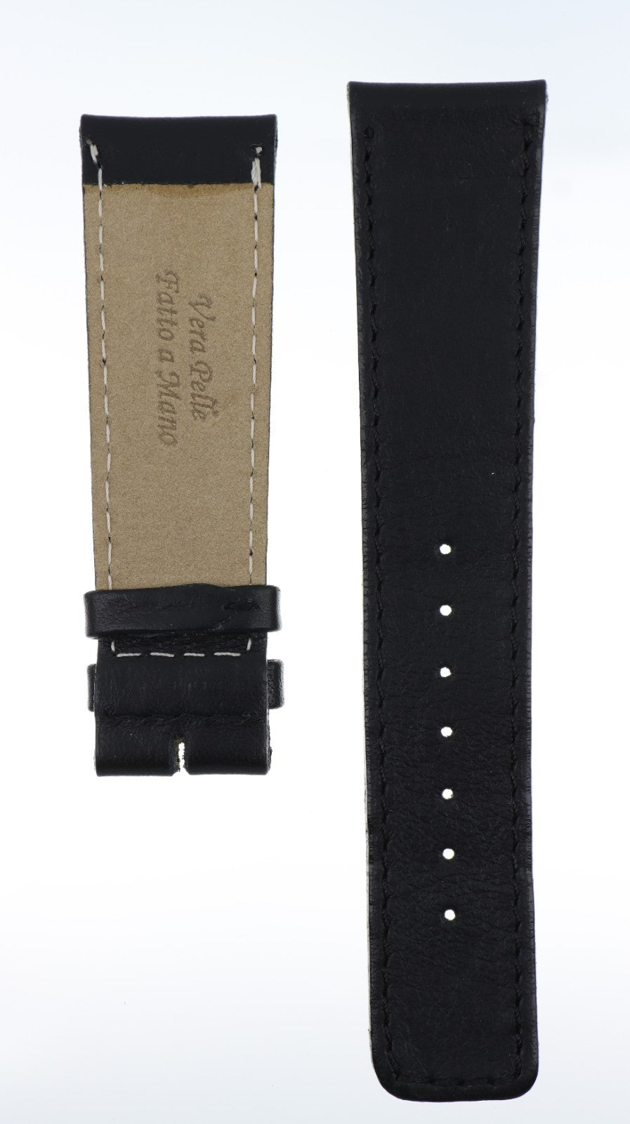 D&G Cinturino 22MM Pelle Unisex Nero