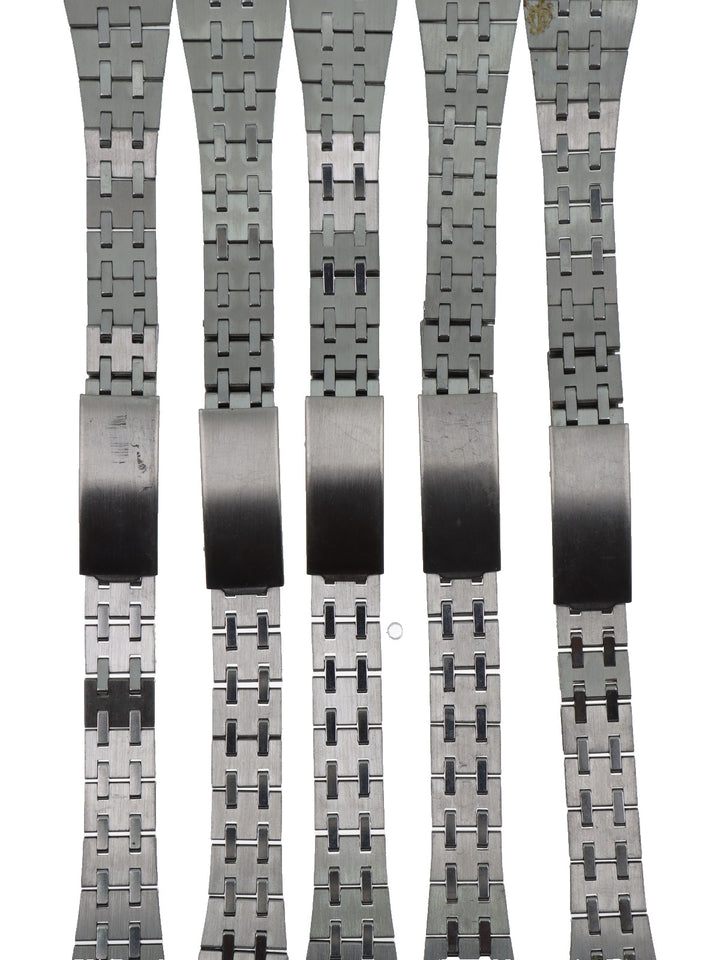Lotto 5 Cinturini Vintage in Acciaio Inox per Orologio Attacco 14MM