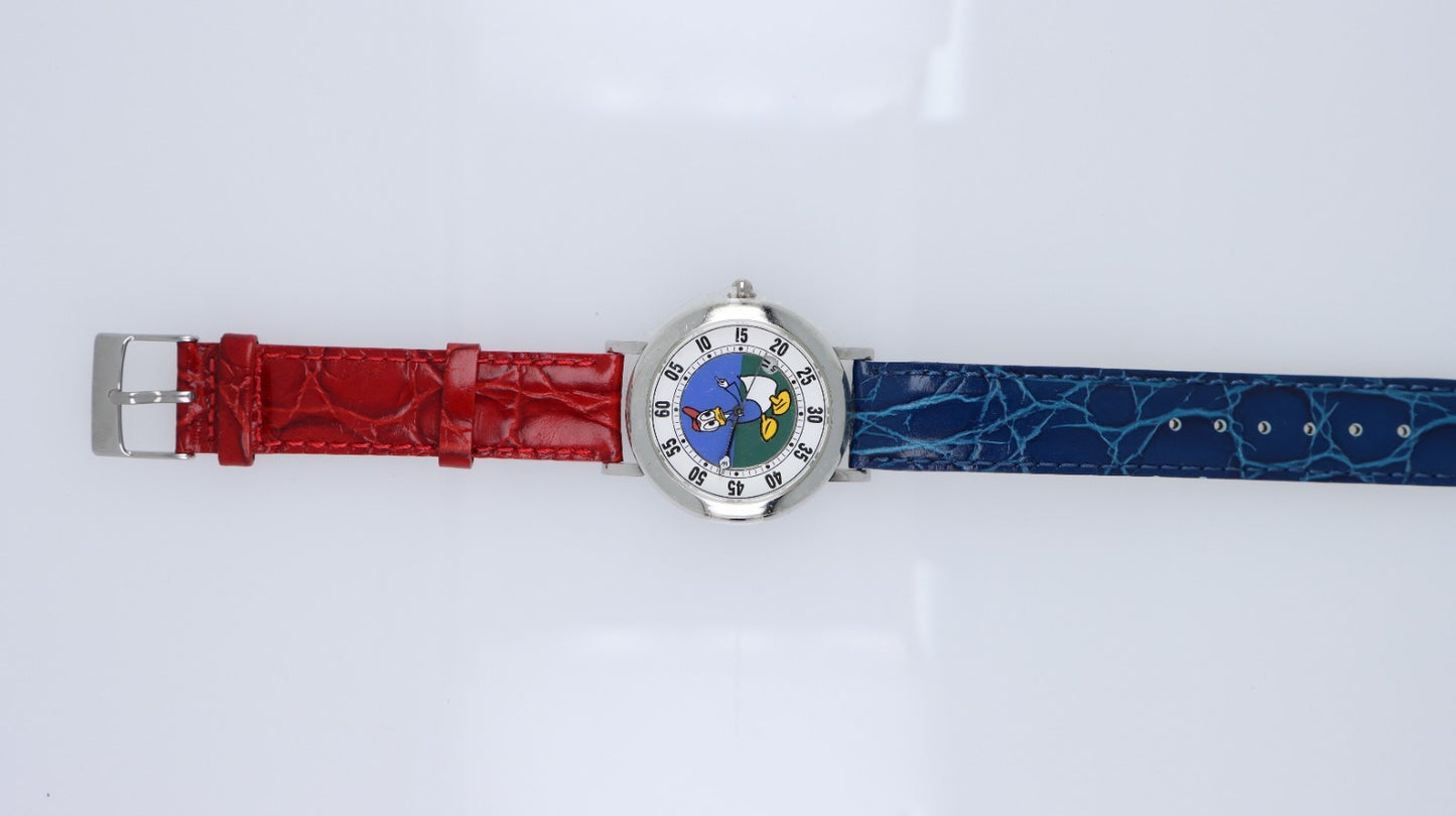 Donald Duck Orologio Ore Saltanti Quarzo Vintage