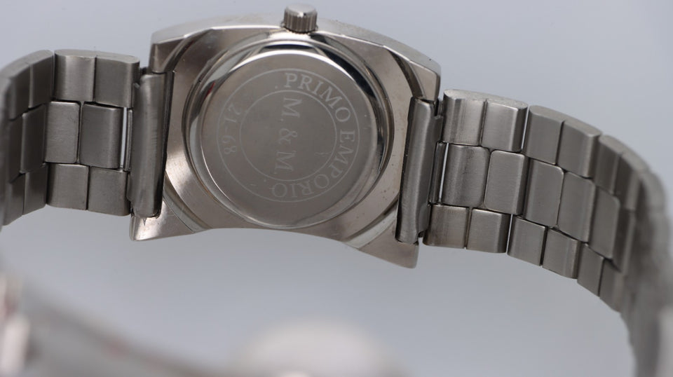 Orologio Uomo Acciaio Vintage Minimal Quartz Silver Elegante Fashion