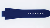 Cinturino Attacco 15mm Orologio Buti Yanick Blu Gomma Silicone Ricambio