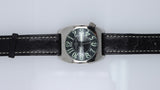 Orologio M&M Primo Emporio 21-68 Uomo Donna Nero Acciaio 3ATM Cinturino Pelle