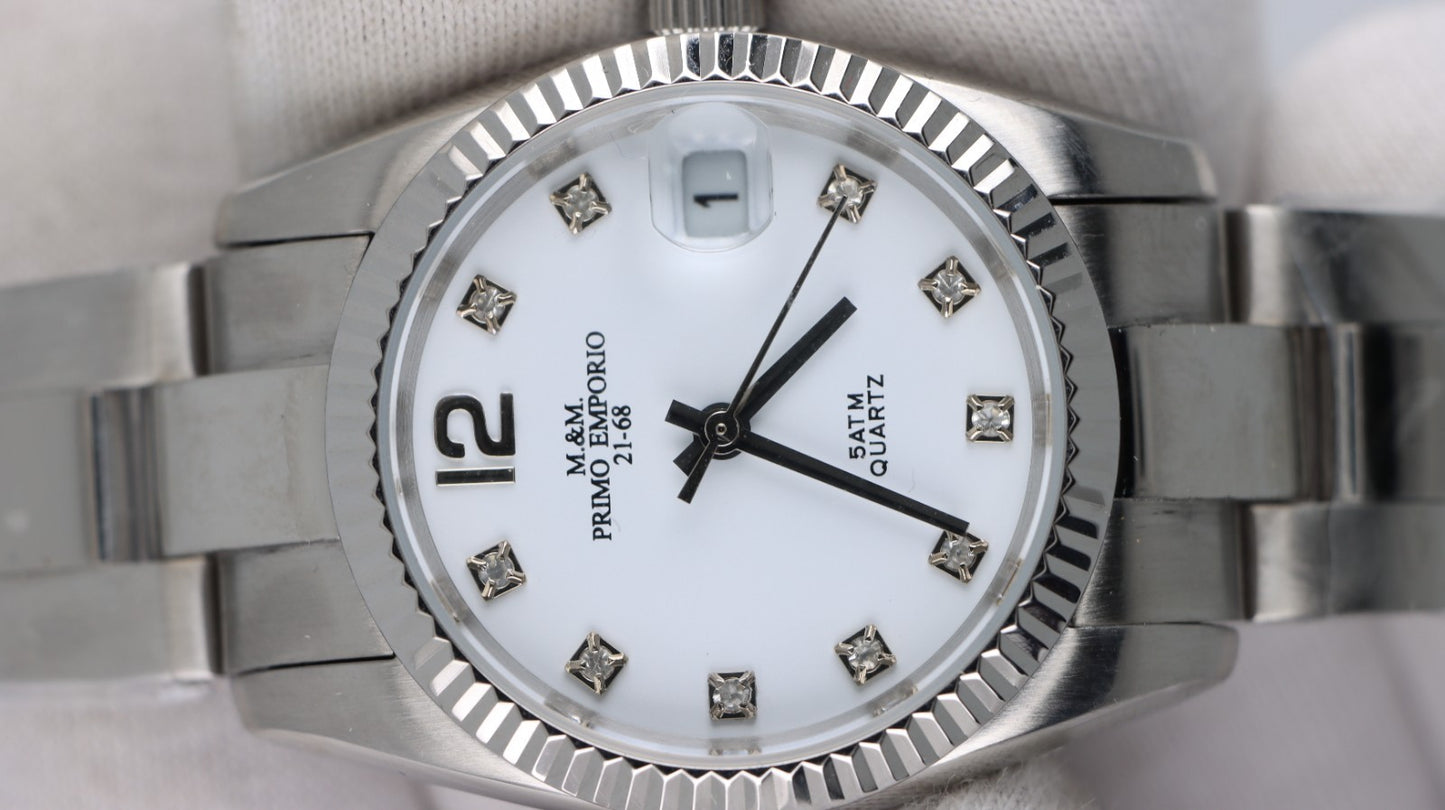 M&M Primo Emporio Orologio Donna Silver Quartz
