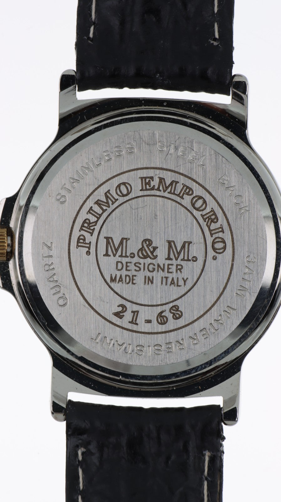 M&M Primo Emporio Orologio Uomo Quarzo Vintage