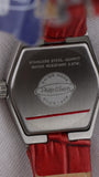 Orologio P. Watch Imakos Donna Swiss Made Madreperla Data Cinturino Rosso