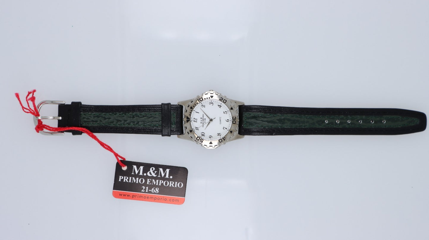 M&M Primo Emporio Orologio Uomo Acciaio Quarzo
