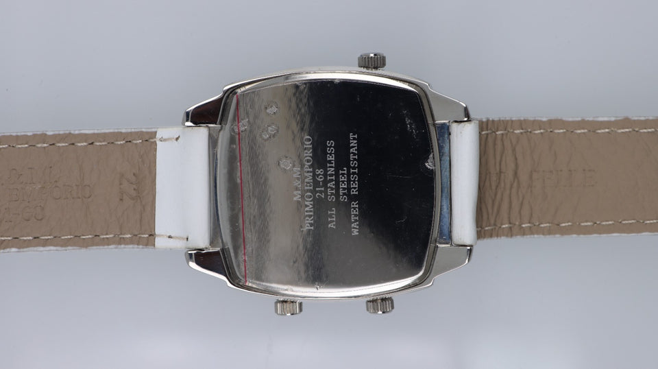 M&M Primo Emporio 21-68 Triple Time Uomo Donna Quartz Acciaio Orologio