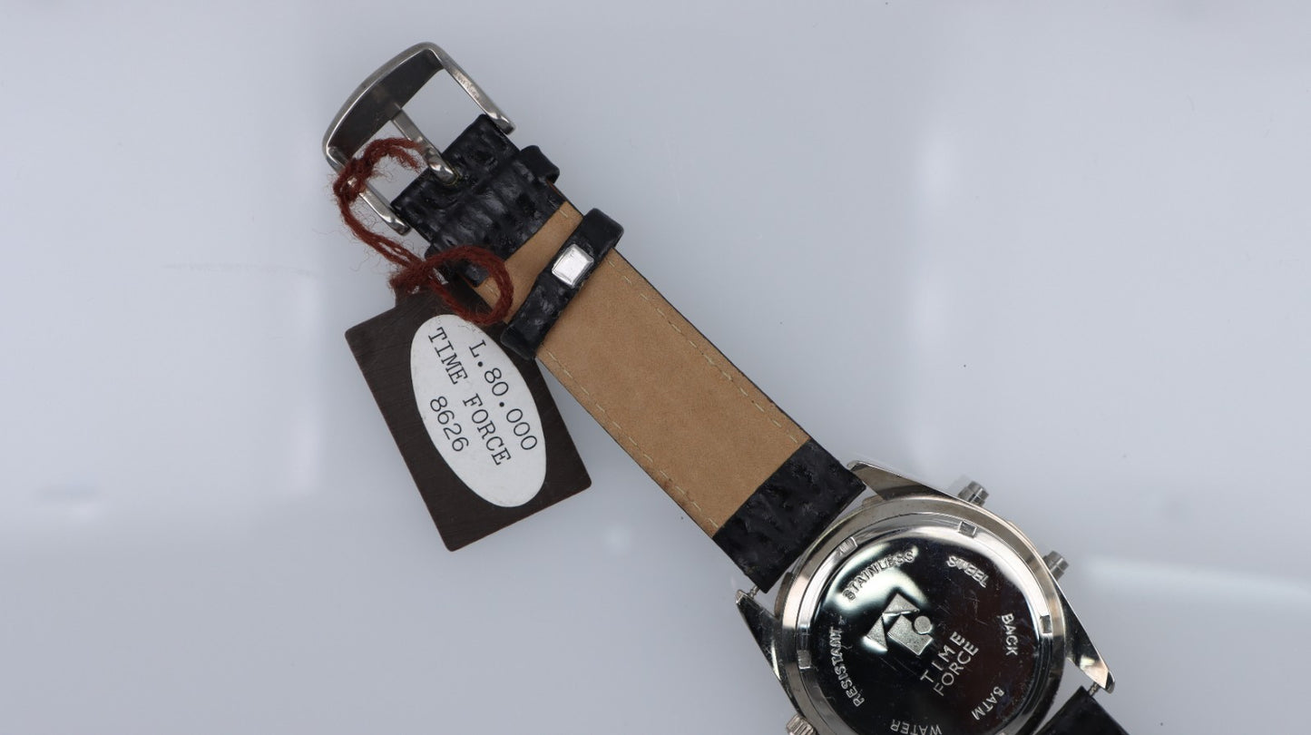 Time Force Vintage Ana-Digi Quartz Arancione Diver Style 50M Uomo