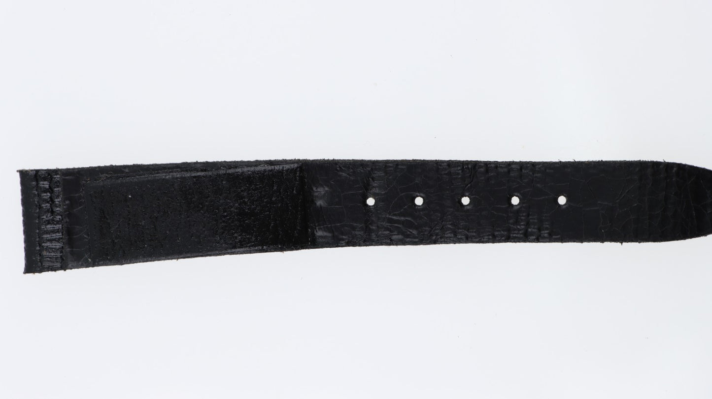 Cinturino 16mm Pelle Nero Unisex