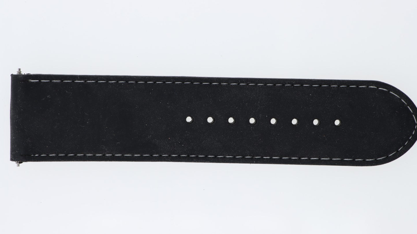 Cinturino 24mm Pelle Unisex Nero