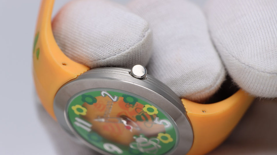 Fiorucci Orologio Bambina Api Fiori Colorato Quartz Nuovo Batteria Nuova