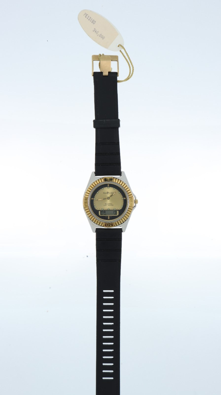 Philip Sterel Shark Ana-Digi Swiss Made Unisex Vintage 5 ATM Tested