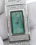 M&M Primo Emporio 21-68 Orologio Donna Gioiello Strass Quadrante Verde