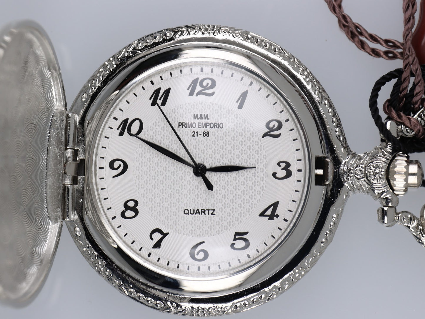 M&M Primo Emporio Orologio da Tasca Acciaio Quarzo