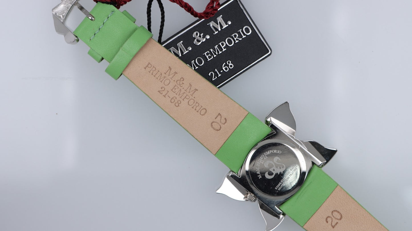 M&M Primo Emporio Orologio Donna Fiore Cristalli
