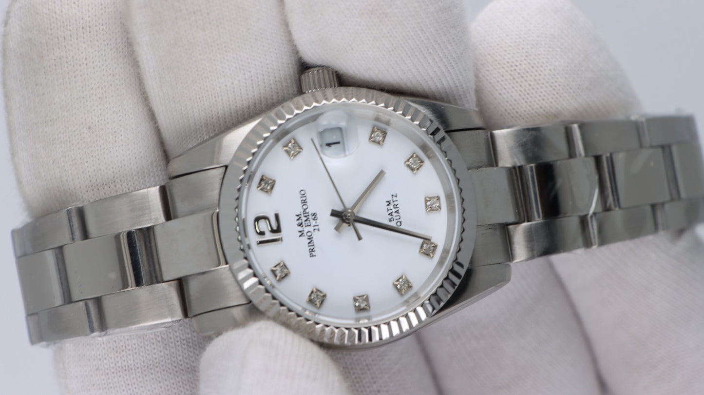 M&M Primo Emporio Orologio Donna Silver Quartz
