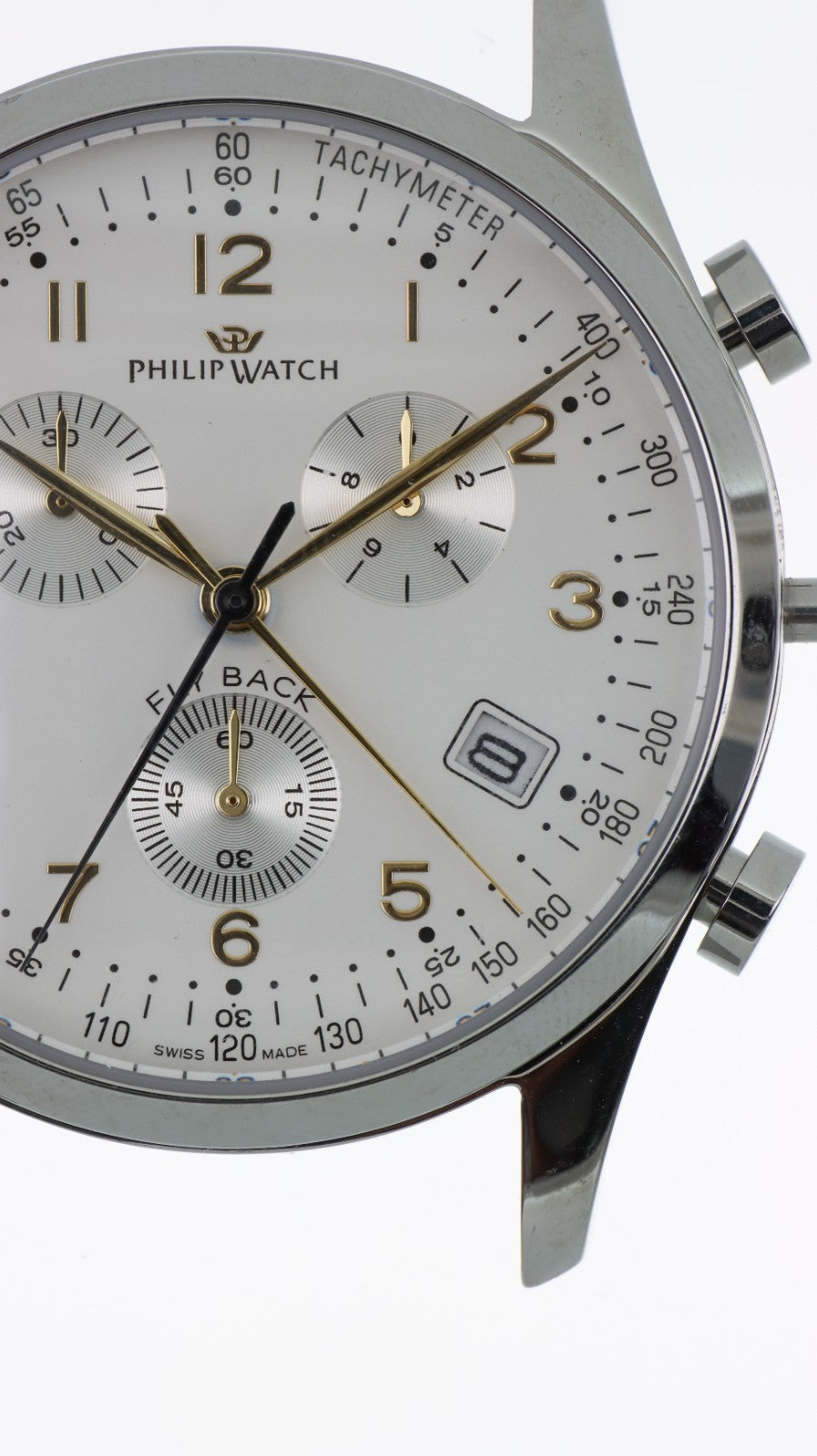 Philip Watch Cassa Orologio Cronografo Acciaio