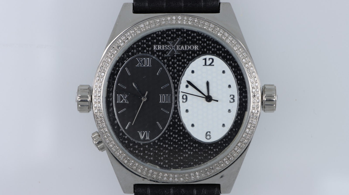 Kriss Kador Orologio Uomo Double Face Quarzo