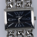 Orologio M&M Primo Emporio 21-68 Donna Bracciale Catena Acciaio Quadrante Nero