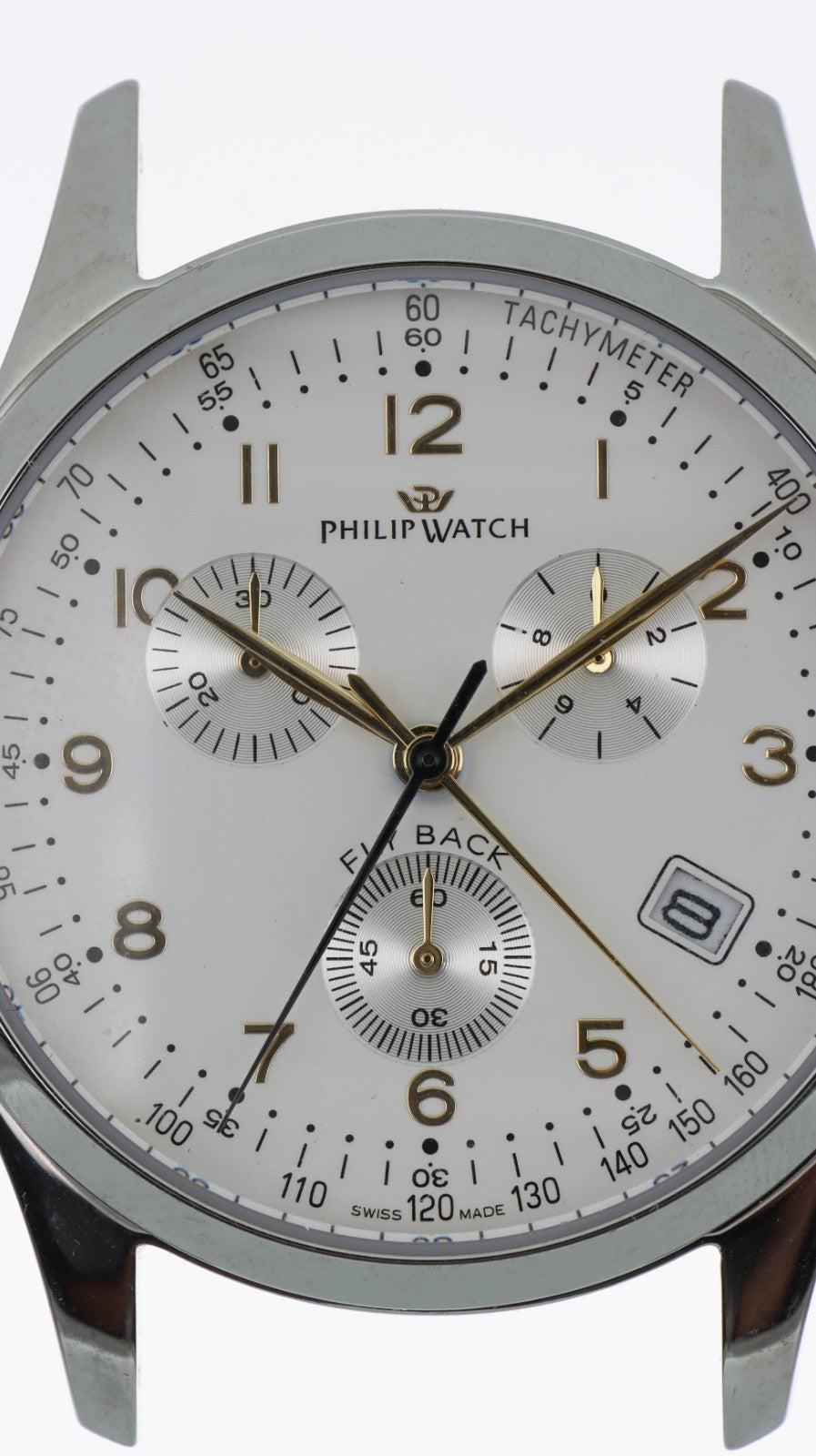 Philip Watch Cassa Orologio Cronografo Acciaio