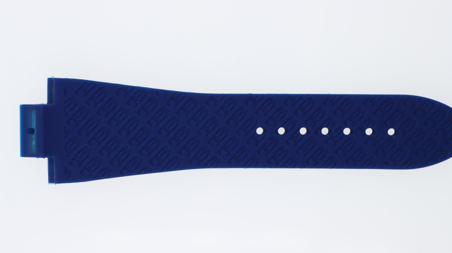 BUTI Yanick Cinturino in Gomma Blu Navy 15mm — Originale