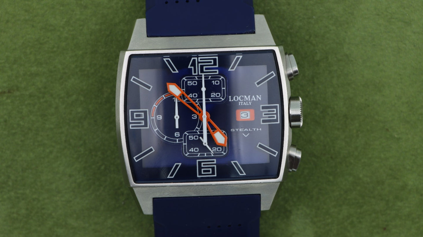 Locman Orologio uomo Cronografo titanio