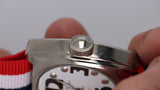 Orologio Uomo Primo Emporio 21-68 Quartz Oversize Cinturino Tessuto