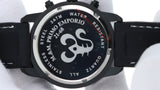 M&M Primo Emporio 21-68 Orologio Uomo Nero Quadrante Nero Stile Diver